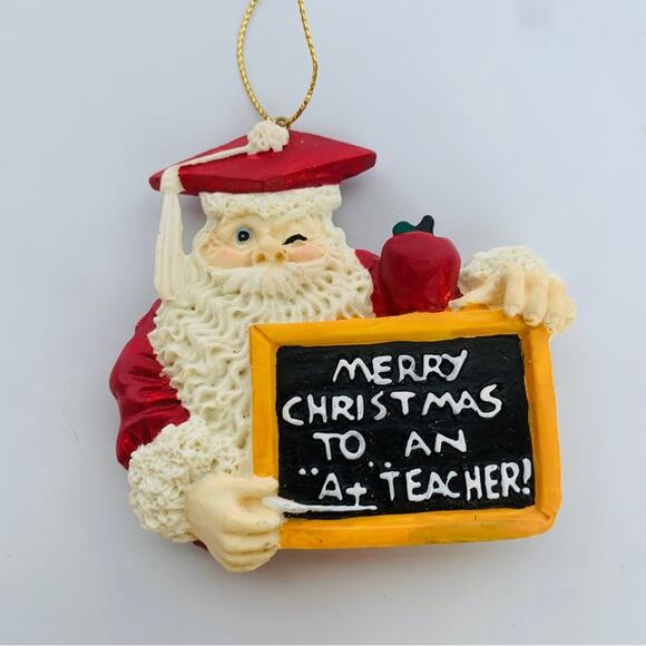 Vintage Other - Vintage House of Lloyd Teacher Ornament
